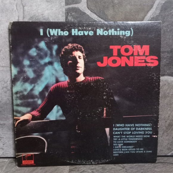 Tom Jones I (Who Have Nothing) Vinyl Record XPAS 61039 Stereo - Picture 1 of 5